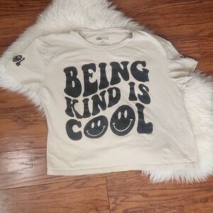 On Fire Women's Kindness Is Cool Cotton Tshirt